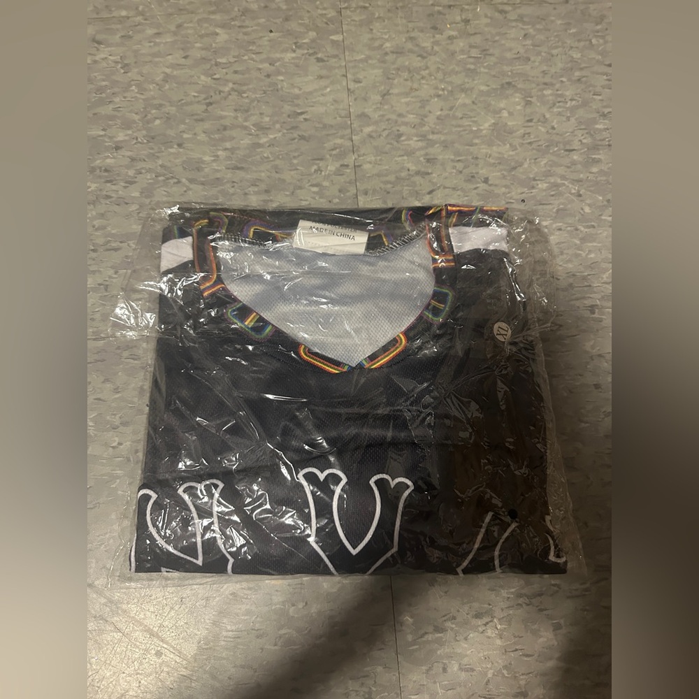 Men's Black Jersey Shirt